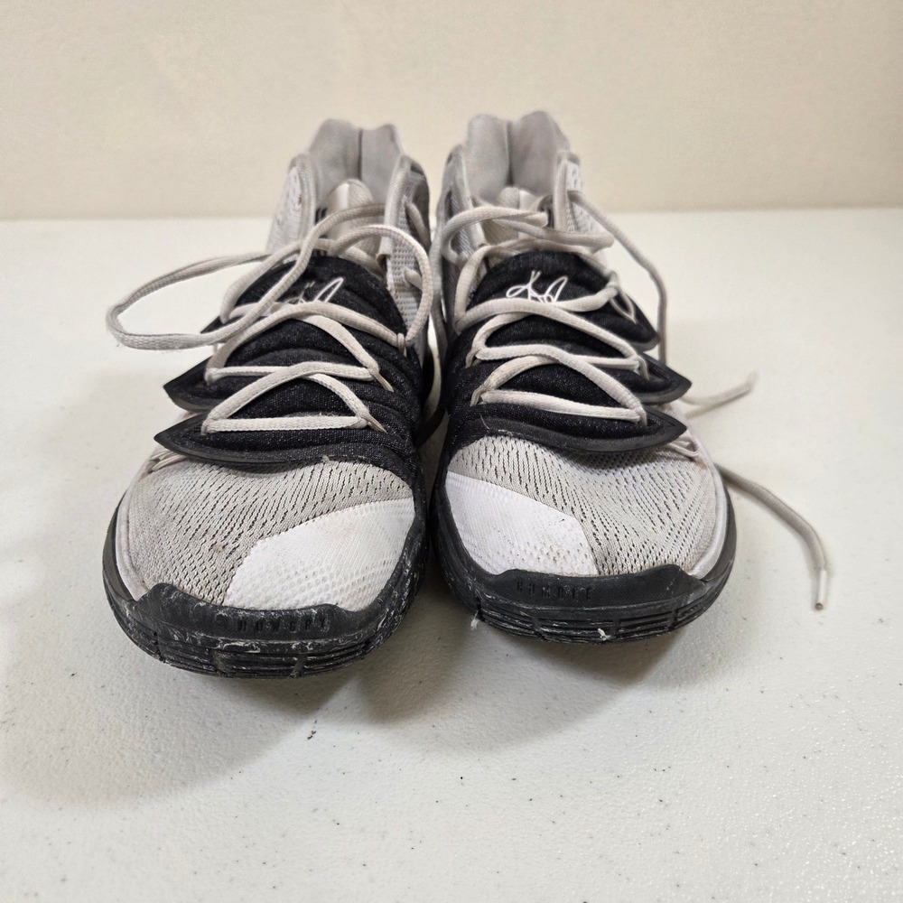 Nike Kyrie 5 Oreo White Black Basketball Shoes Mens 9 AO2918-100 - Picture 3 of 6